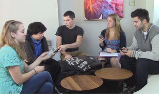 Brayden Patterson, Rylee Ryan, Jessica Jordan, Conner Lee, and Jacob Poncher in Up on High Ground (2014)