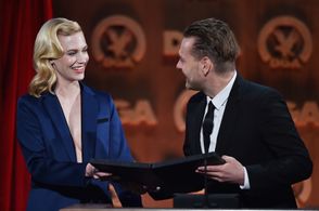 January Jones and Nicolai Fuglsig