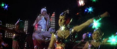 Finola Hughes and Grace Kennedy in The Apple (1980)