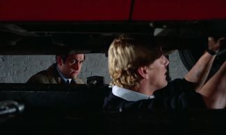 James Booth and Clinton Greyn in Robbery (1967)