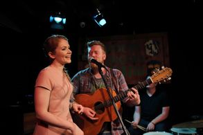 Charleene Closshey and Gareth Dunlop in No Postage Necessary (2017)