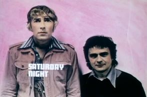 Dudley Moore and Peter Cook in Saturday Night Live (1975)