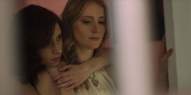 Kersti Bryan and Christine Cartell in Hell's Heart