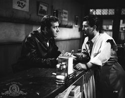 Paul Dubov and John Payne in Kansas City Confidential (1952)