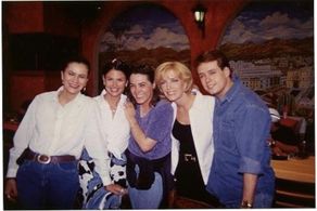 Patricia Reyes Spindola, Alejandra Avalos, Laura Flores y Rodrigo Vidal