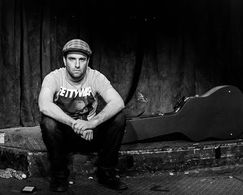 Jason Michael Brescia on the set of 