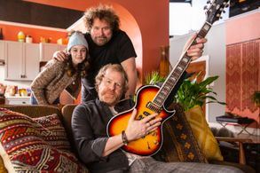 Sean McNamara, John Murphy, and Sarah Giles in Cats & Dogs 3: Paws Unite (2020)