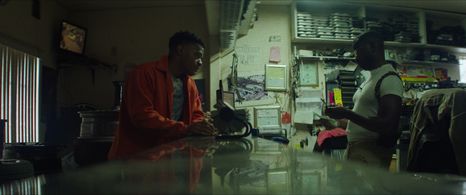 Grant Hall and Darian Michael Garey in Triggerman