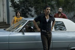 Alberto Guerra and Mario Perez in Griselda (2024)