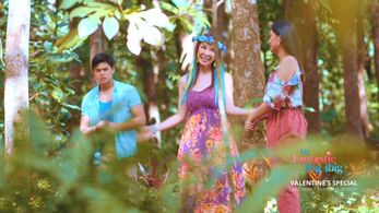 Maureen Larrazabal, Kate Valdez, and Migo Adecer in My Fantastic Pag-ibig (2021)