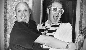 Divine and Elton John in I Am Divine (2013)