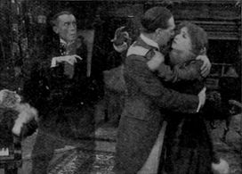 Bessie Barriscale, Edward Connelly, and Arthur Maude in The Devil (1915)