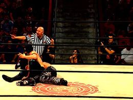 John Hennigan and Matt Capiccioni in Lucha Underground (2014)