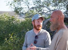 James Faulkner and Andrew Hyatt in Paul, Apostle of Christ (2018)
