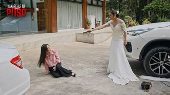 Michelle Aldana and Jean Garcia in Nakarehas na puso (2022)