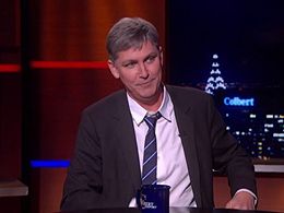 Steven Johnson in The Colbert Report (2005)