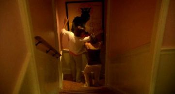 Nina Jones and Samaire Armstrong in The Staircase Murders (2007)