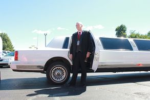 Vanished film Director Daniel J. Beard arrives at the red carpet film premiere on 09.13.14