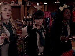 Rachel Teate, Gabrielle Green, and Shorelle Hepkin in Wolfblood (2012)