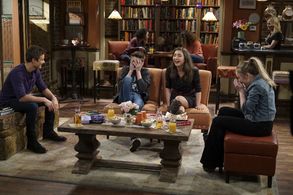 Rowan Blanchard, Sabrina Carpenter, Corey Fogelmanis, and Peyton Meyer in Girl Meets World (2014)