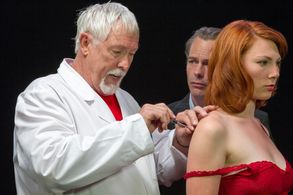 Chase Bailey, Ben Robertson, and Morganna Ekkens in The Perfect Woman (2014)