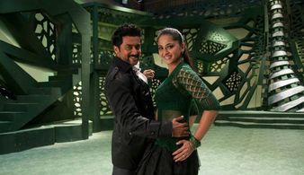 Suriya and Anushka Shetty in Singam 3 (2017)