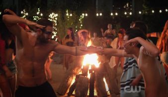 Jesse Rath and Joshua Sasse in No Tomorrow (2016)