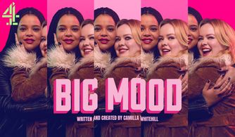 Nicola Coughlan and Lydia West in Big Mood (2024)