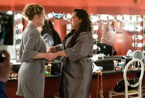 Teri Polo and Karen Rodriguez in The Big Leap (2021)