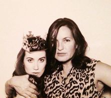 Mariska Hargitay and Bronwyn Reed