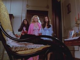 Susana Dosamantes, Claudia Islas, and Lucía Méndez in Darker Than Night (1975)