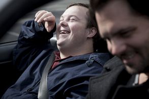 Kristoffer Polaha and David DeSanctis in Where Hope Grows (2014)