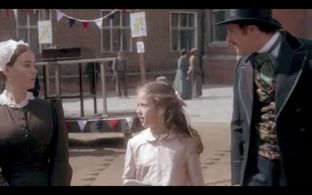 Eva Pope and Holly J. Barrett in Hetty Feather (2015)