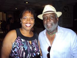 With Richard Roundtree