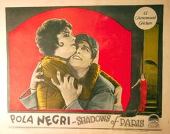 Charles de Rochefort and Pola Negri in Shadows of Paris (1924)