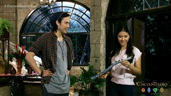 Rafa Siguion-Reyna and Sanya Lopez in Encantadia (2016)