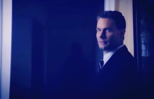 David Morwick on the set of Loud and Clear.