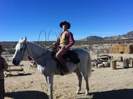 Yes I can ride a horse.