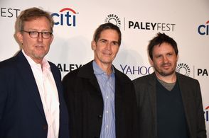 Alexander Cary, Alex Gansa, and Chip Johannessen at an event for Homeland (2011)