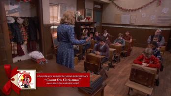 Matthew Broderick, Jane Krakowski, Hayley Shukiar, Andy Walken, Sammy Ramirez, and Kylee Mellick in A Christmas Story Li