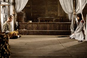 Jingchu Zhang and Hao Dang in Jade Warrior (2006)