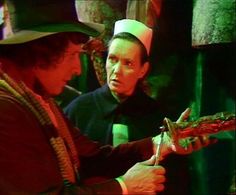 Tom Baker and Lillias Walker in Doctor Who (1963)