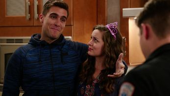 Josh Segarra and Emily Peterson
