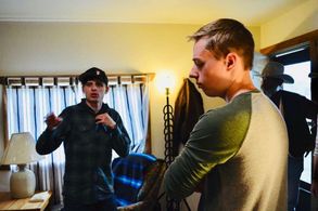 Byron Thompson, Eli Solt, and Calvin T. Shepherd in Country Mustard (2020)