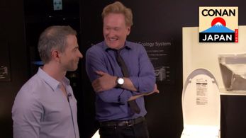 Conan O'Brien and Jordan Schlansky in Conan (2010)