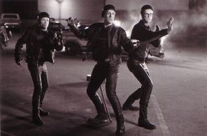 Peter Stormare, Flea, and Torsten Voges in The Big Lebowski (1998)