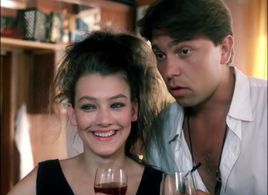 Jirí Pomeje and Monika Foris Kvasnicková in Waiting for Patrik (1988)