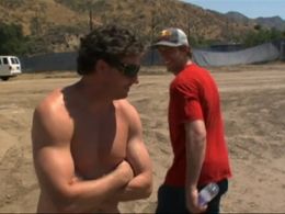 Travis Pastrana and Andy Bell in Nitro Circus (2009)