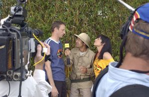 Tony Hawk, Tara Dakides, and Eric Esteban in Most Extreme Elimination Challenge (2003)