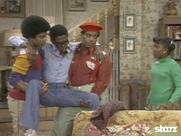 Fred Berry, Haywood Nelson, Danielle Spencer, and Ernest Thomas in What's Happening!! (1976)